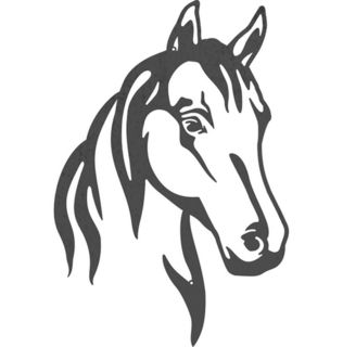 Horse Head Steel Wall Art