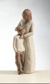 Willow Tree Figurine Mother and Son